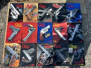 月刊 Gun モデルガン 銃 当時物 雑誌 GUN 80年代 90年代　昭和レトロ　ヴィンテージ