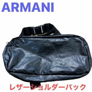 ARMANI EXCHANGE アルマーニエクスチェンジ レザーボディバッグスマート付録