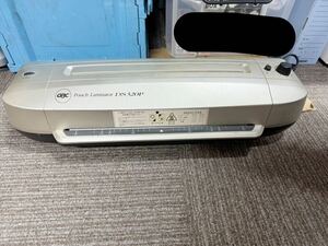 *GBC laminating machine DS320P A3 correspondence used beautiful goods operation verification 