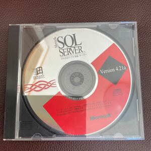 *(E44) Microsoft SQL SERVER NT Version 4.21a б/у 