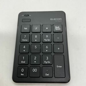 (D482) エレコム ワイヤレス Bluetoothテンキーボード　TK-TBP020 中古美品