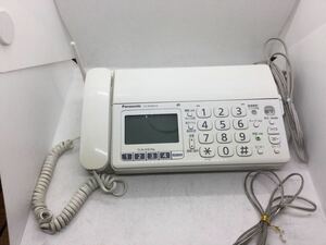 Panasonic KX-PD304-W パナソニック 電話機 親機 FAX ファックス 通電のみ確認　