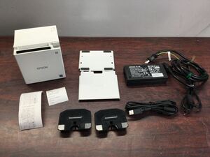 ◆03305))EPSON TM-m30 611(M335B) コンパクト レシートプリンター Bluetooth対応