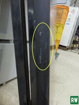 【1台】折りたたみテーブル 木目 幅1500×奥行450×高さ700mｍ 長机 作業台 学習塾 会議用テーブル 家具 [2-K178]_画像4