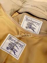 高級【ライナー付きトレンチコート】BURBERRY、バーバリー、ノバチェック、春に活躍、美ライン、人気デザイン_画像6