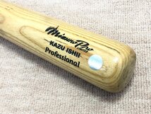 絶版希少■非売品 石井一久 ミズノプロ ドジャース LOJOホノグラム 実使用 木製バット■入手困難_画像3