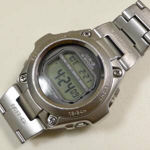 ♪CASIO カシオ G-SHOCK MR-G 腕時計 MRG-100 メタルブレス デジタル 電池交換済