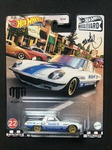 HotWheels PREMIUM ブールバード 1968 マツダ コスモスポーツ 1968 MAZDA COSMO SPORT MADMIKE マッドマイク