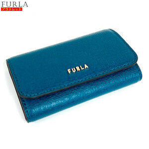 【73172BS】未使用・ジャンク品　FURLA/フルラ　BABYLON　キーケース　キーリング付き　RAC5UNO B30000 0873S　OTTANIO/BALLERINA　