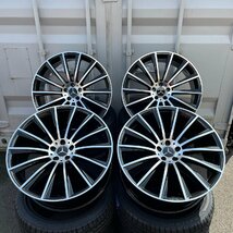 ベンツ BENZ Sクラス W222 W223 22インチ タイヤホイール ナンカン NS25 255/30R22 295/25R22 4本セット 1台分_画像4