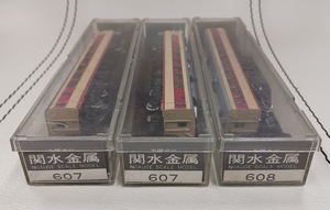 関水金属 鉄道模型 607ｘ2台 608ｘ1台　KATO　カトー つばさ キハ82 51　キハ80 76 Nゲージ　中古