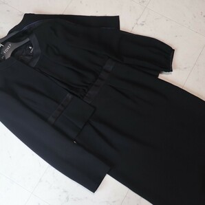 新品同様★ランバンノワール LANVIN NOIR★東京ソワール★ジャケット&ロングワンピース セットアップ size 36 ～S相当～ の画像7