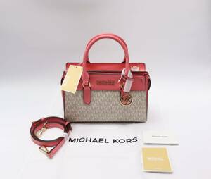 定価77,000円 新品 MICHAEL KORS マイケルコース MIRREN サッチェル スモール - MKシグネチャー