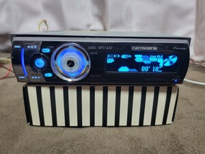 Carozzeria カロッツェリア 1DIN CDデッキ DEH-P710 動作チェック済 中古品 WMA/MP3/AAC/WAVファイル対応