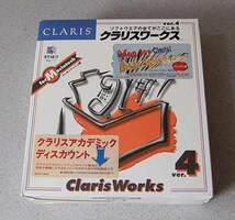 クラリスワークス 4.0 Claris Works Ver.4 Macintosh版_画像1