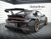 ポルシェ 911 992 GT3 リア サイド スプリッター スパッツ /スポイラー バンパー トリム アンダー ディフューザー カバー_画像1