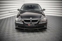 BMW 3シリーズ E90 E91 前期 フロント リップ スポイラー V1 / フロント スプリッタ― エプロン バンパー ディフューザー_画像2