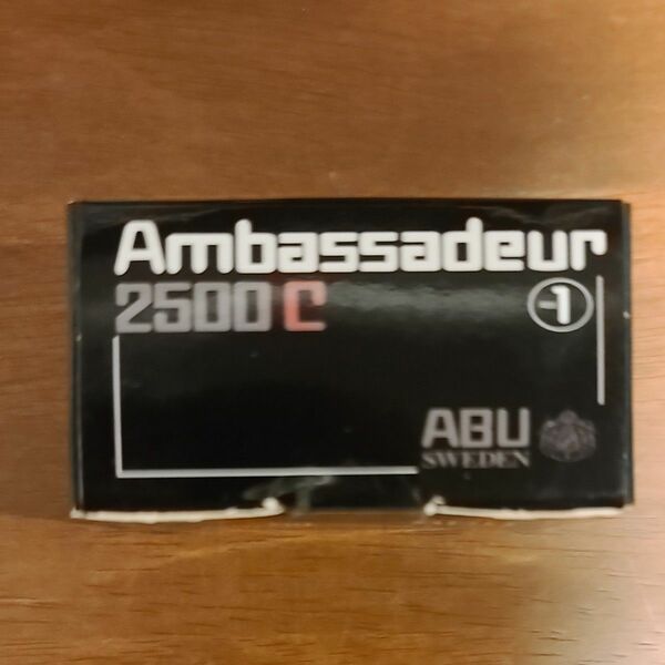 アブガルシア　アンバサダー　ミニチュア　リール　100周年　非売品　オールド　レッド　 ambassadeur ABU 赤