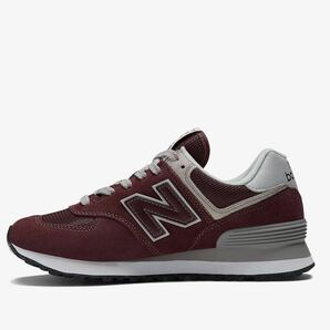 NEW BALANCE ニューバランス WL574EVM バーガンディー レディース スニーカー US7.5の画像3