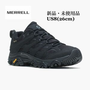 MERRELL メレル MOAB3 モアブ3 GORE-TEX ゴアテックス トリプルブラック メンズ スニーカー US8