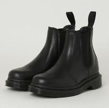 ドクターマーチン DR.MARTENS 2976 BLACK MONO ブラック モノクローム サイドゴアブーツ メンズ UK9_画像2