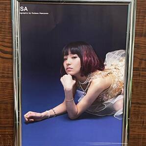 額装品★LiSA②グラビア カッコかわいすぎ!★当時印刷物★A4サイズ★額入り★紅蓮華★炎★ HADASHi NO STEP★鬼滅の刃★送料込み
