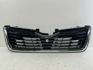 60315 Forester SK9 SKE 前期 Genuine フロントGrille 91121SJ130 Black×メッキ カメラ穴有