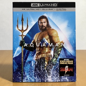 【日本語あり】輸入盤 Aquaman『アクアマン』4K ULTRA HD Blu-ray UHD ブルーレイ /ジェームズ・ワン ジェイソン・モモア DC 北米版