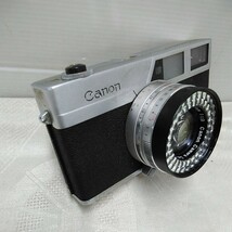g_t T777 フィルムカメラ 昭和レトロ　キャノン　フィルムカメラ　「Canon Canonet ケース付き (現状品)」未確認_画像4