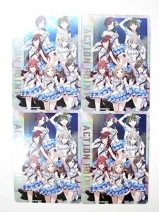 非売品　ユニオンアリーナ アクションポイントカードパック VOL.1 アイドルマスター シャイニーカラーズ パラレル ４枚セット即決