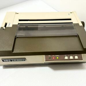 バーコードプリンタ NEC PC-8023-C ラベルプリンタ nec pc-8023-cの画像1