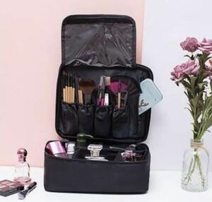  большая вместимость макияж сумка функциональный vanity cosme сумка довольно большой симпатичный модный 