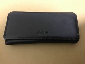 クロコダイル crocodile メンズ 長財布 ブラウン 茶色 中古