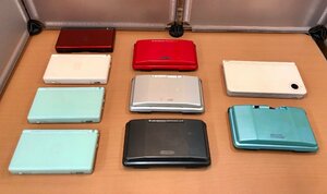 【ジャンク本体】ニンテンドー DS/DSlite/DSiLL 本体のみ まとめ売り 計9台【1円スタート！】