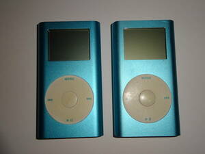 アップル　iPod mini・A1051　2点　ジャンク品