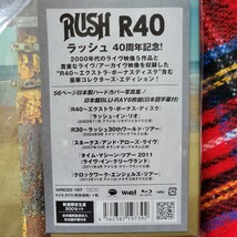 ラッシュ RUSH R40~ラッシュ40周年記念ブルーレイ6枚組 日本製ハードカバー56P写真集仕様コレクターズエディション_画像2