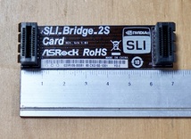 nVIDIA SLI Bridge 2S 約7センチ_画像1