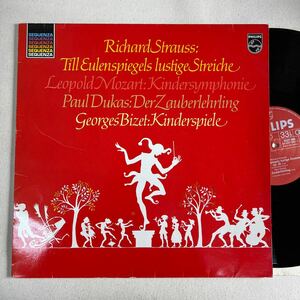 LP 独Philips ヨッフム　Rシュトラウス　ティル他Strauss / Dukas / Mozart / Bizet 名指揮者名曲集