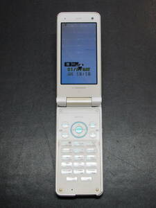 【中古】 docomo STYLE series SH-11C ホワイト ガラケー 携帯電話 制限○ ①