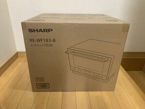 SHARP シャープ PLAINLY オーブンレンジ RE-WF183-B ブラック　