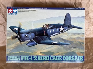 1/48 タミヤ 傑作機シリーズ No.46 アメリカ海軍 チャンスヴォート F4U-1/2 バードケージ コルセア 61046