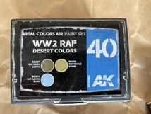 AKインタラクティブ[RCS040]WW2 RAF デザートカラーズ(砂漠迷彩カラーズ) [AK リアルカラーセット]_画像1