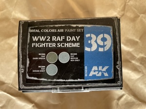 AKインタラクティブ[RCS039]WW2 RAF デイファイタースキーム(昼間戦闘機カラーズ) [AK リアルカラーセット]