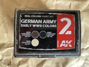 AKインタラクティブ[RCS002]ドイツ軍カラーセット　WW2初期 [AK リアルカラーセット]