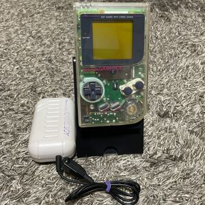 DMG-01 GAMEBOY Nintendo クリア スケルトン ゲームボーイ 充電式アダプタ付