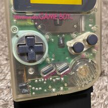 DMG-01 GAMEBOY Nintendo クリア スケルトン ゲームボーイ 充電式アダプタ付_画像3