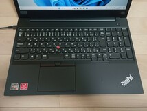 Lenovo ThinkPad E595 Ryzen 5 8GB SSD256GB Corei Office2021 Corei7 Core i3 Ryzen7 Ryzen3Ryzen5 Ryzen ノートパソコン Lenovo レノボ_画像3