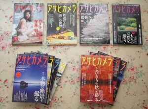 99424/雑誌 アサヒカメラ 11冊セット 2015年 朝日新聞社 篠山紀信 木村伊兵衛写真賞 荒木経惟 中平卓馬 ヌード モノクロ写真 ライカ