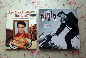 67307/エルヴィス・プレスリーの本 2冊セット Elvis Presley お気に入りレシピ Elvis' Favorite Recipes ヴィジュアル・ブック 写真集