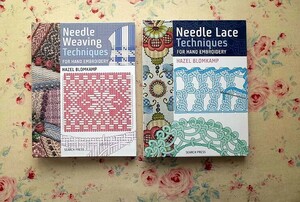 45945/ニードル・レース ほか 2冊セット ニードル・ウィーヴィング テクニックガイド Needle Lace Weaving レース編み 手織り